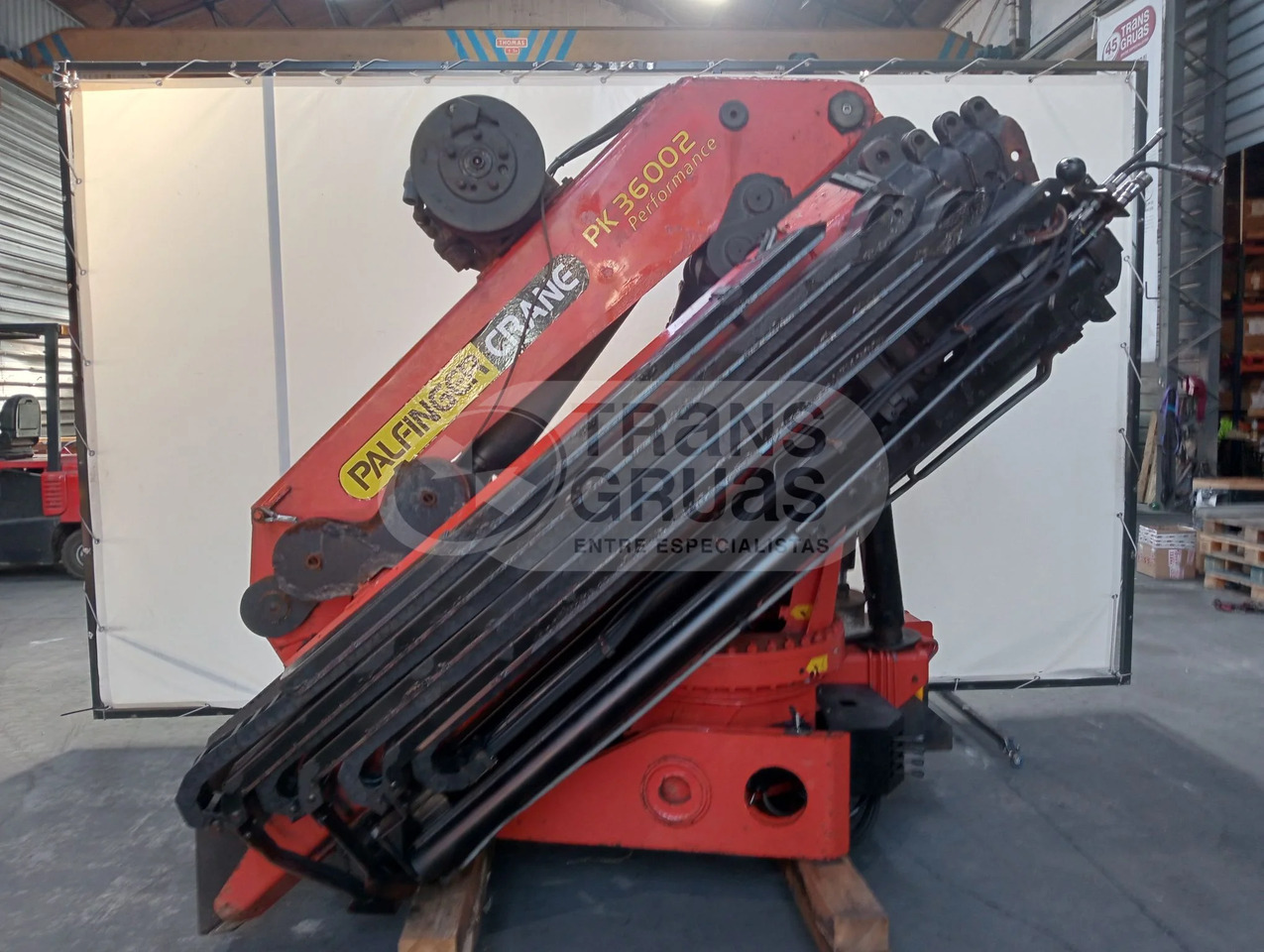Grúa hidráulica Palfinger PK 36002 - עגורן מעמיס: תמונה 1 Grúa hidráulica Palfinger PK 36002 - עגורן מעמיס: תמונה 1