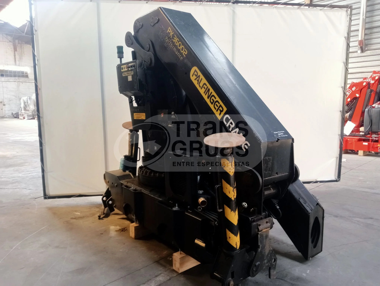 Grúa hidráulica Palfinger PK 36002 - עגורן מעמיס: תמונה 2 Grúa hidráulica Palfinger PK 36002 - עגורן מעמיס: תמונה 2