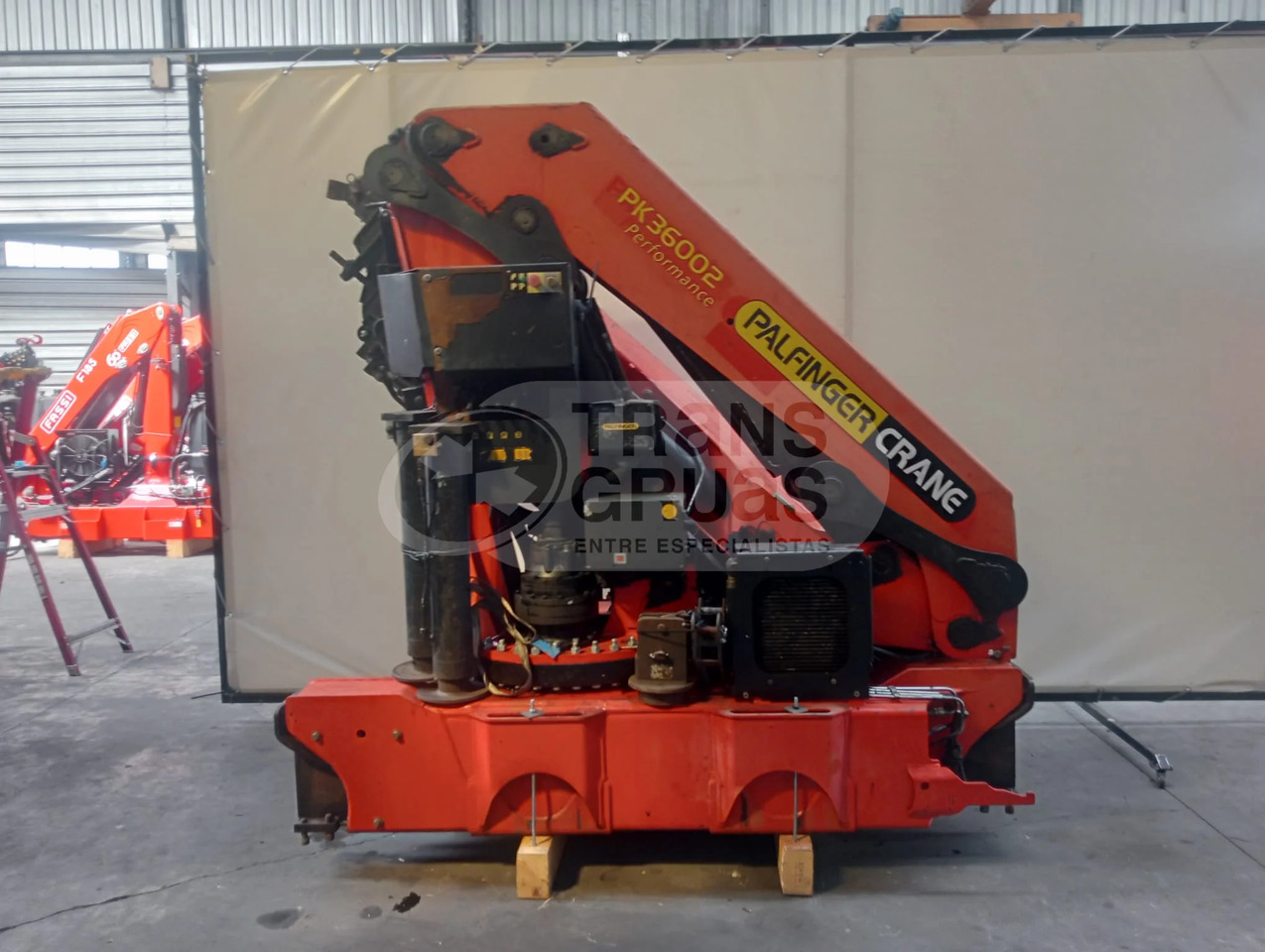 Grúa hidráulica Palfinger PK 36002 - עגורן מעמיס: תמונה 2 Grúa hidráulica Palfinger PK 36002 - עגורן מעמיס: תמונה 2