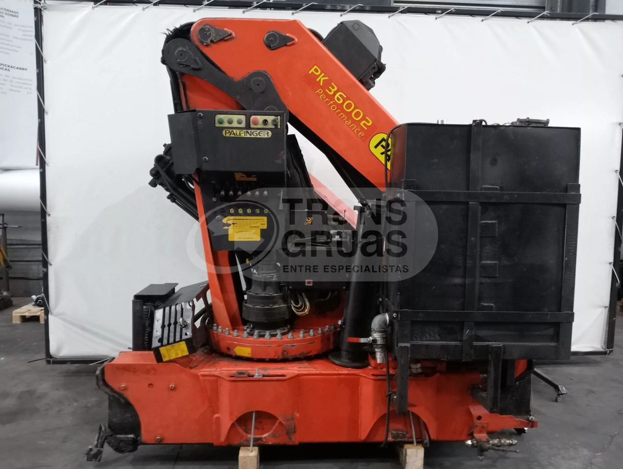 Grúa hidráulica Palfinger PK 36002 - עגורן מעמיס: תמונה 3 Grúa hidráulica Palfinger PK 36002 - עגורן מעמיס: תמונה 3