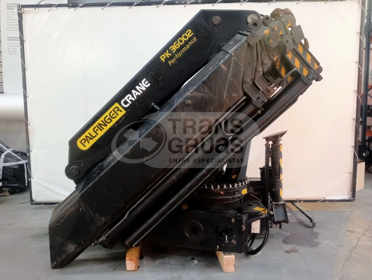 Grúa hidráulica Palfinger PK 36002 - עגורן מעמיס: תמונה 4 Grúa hidráulica Palfinger PK 36002 - עגורן מעמיס: תמונה 4