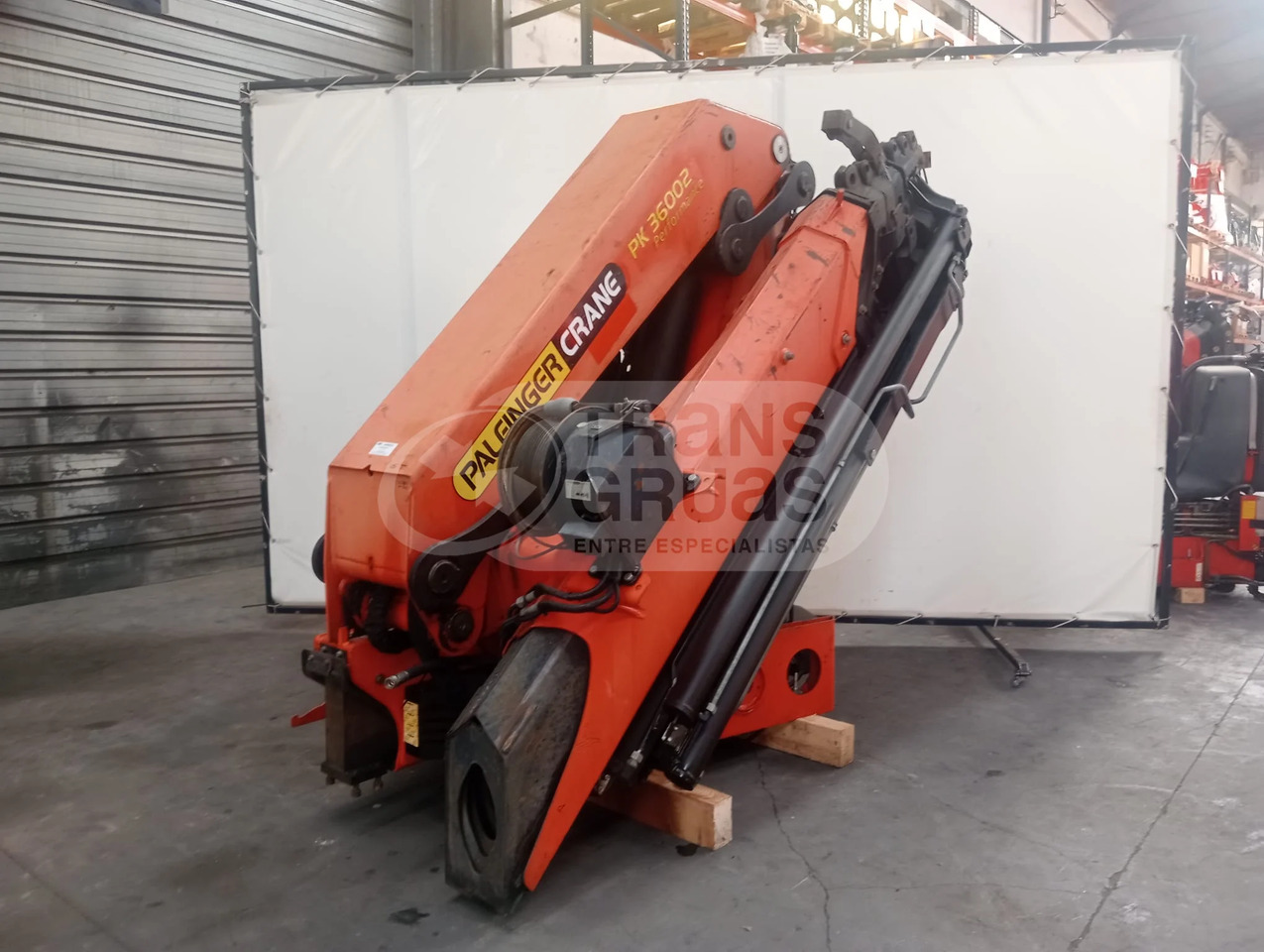 Grúa hidráulica Palfinger PK 36002 - עגורן מעמיס: תמונה 4 Grúa hidráulica Palfinger PK 36002 - עגורן מעמיס: תמונה 4