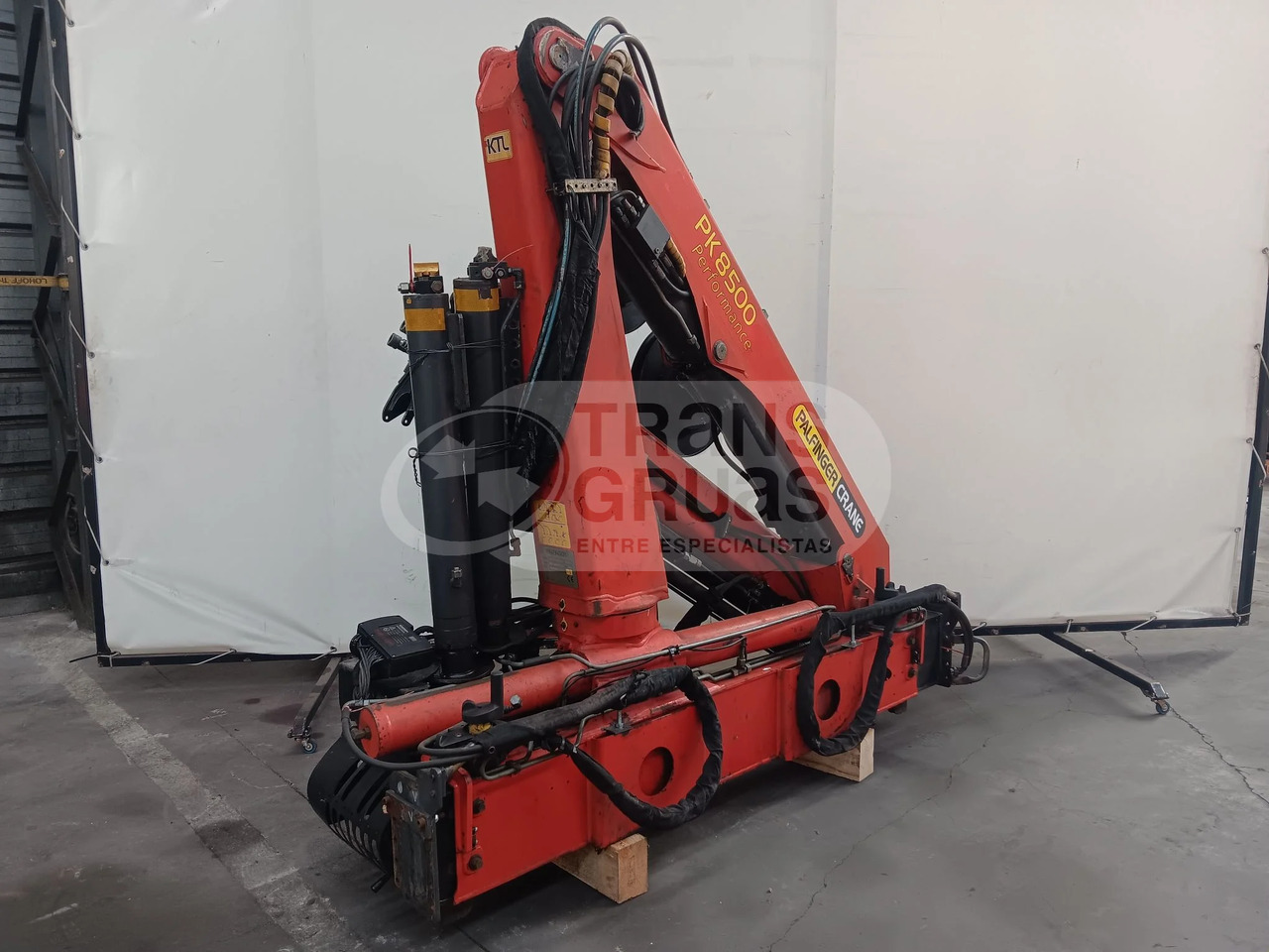 Grúa hidráulica Palfinger PK 8500 - עגורן מעמיס: תמונה 4 Grúa hidráulica Palfinger PK 8500 - עגורן מעמיס: תמונה 4