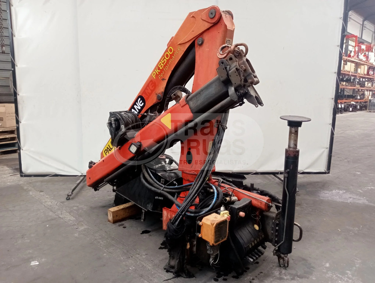 Grúa hidráulica Palfinger PK 8500 - עגורן מעמיס: תמונה 3 Grúa hidráulica Palfinger PK 8500 - עגורן מעמיס: תמונה 3