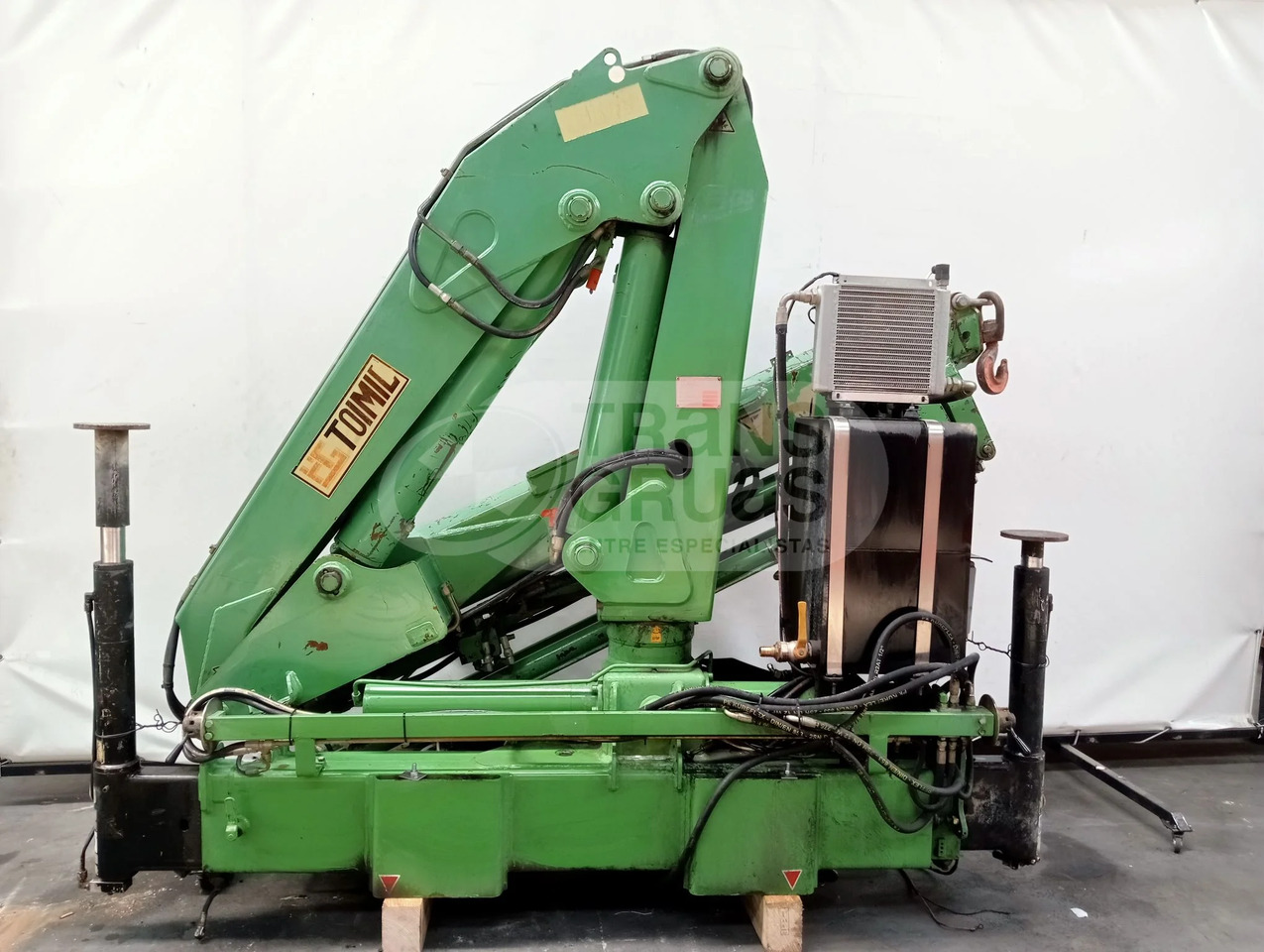 Grúa hidráulica TOIMIL 140 5S - עגורן מעמיס: תמונה 1 Grúa hidráulica TOIMIL 140 5S - עגורן מעמיס: תמונה 1