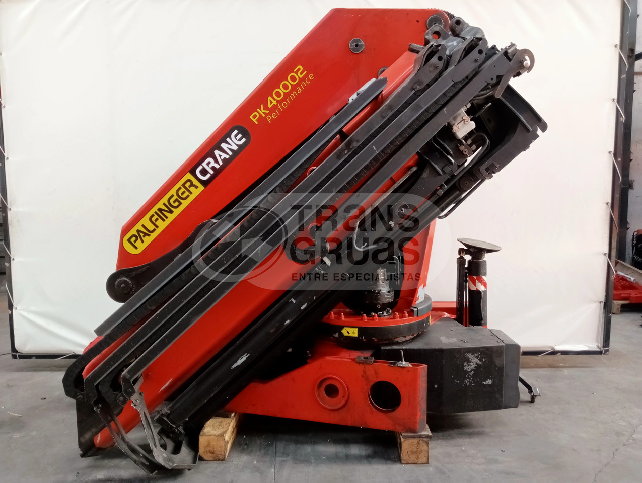 Grúa hidráulica palfinger PK 40002 EH - עגורן מעמיס: תמונה 1 Grúa hidráulica palfinger PK 40002 EH - עגורן מעמיס: תמונה 1