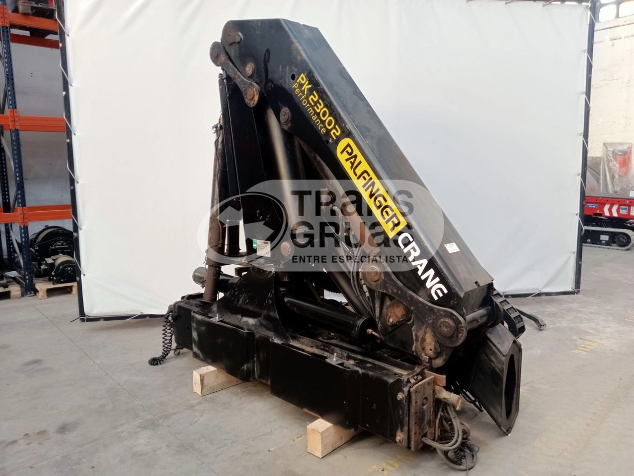 Grúa pluma Palfinger PK 23002 - עגורן מעמיס עבור משאית: תמונה 4 Grúa pluma Palfinger PK 23002 - עגורן מעמיס עבור משאית: תמונה 4