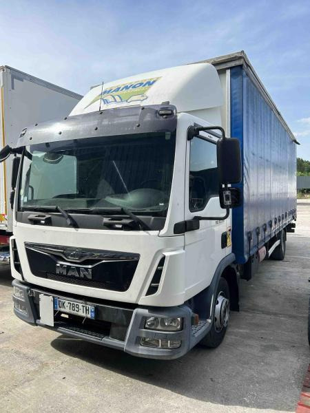 MAN TGL 15.250 - משאית וילונות צד: תמונה 2 MAN TGL 15.250 - משאית וילונות צד: תמונה 2