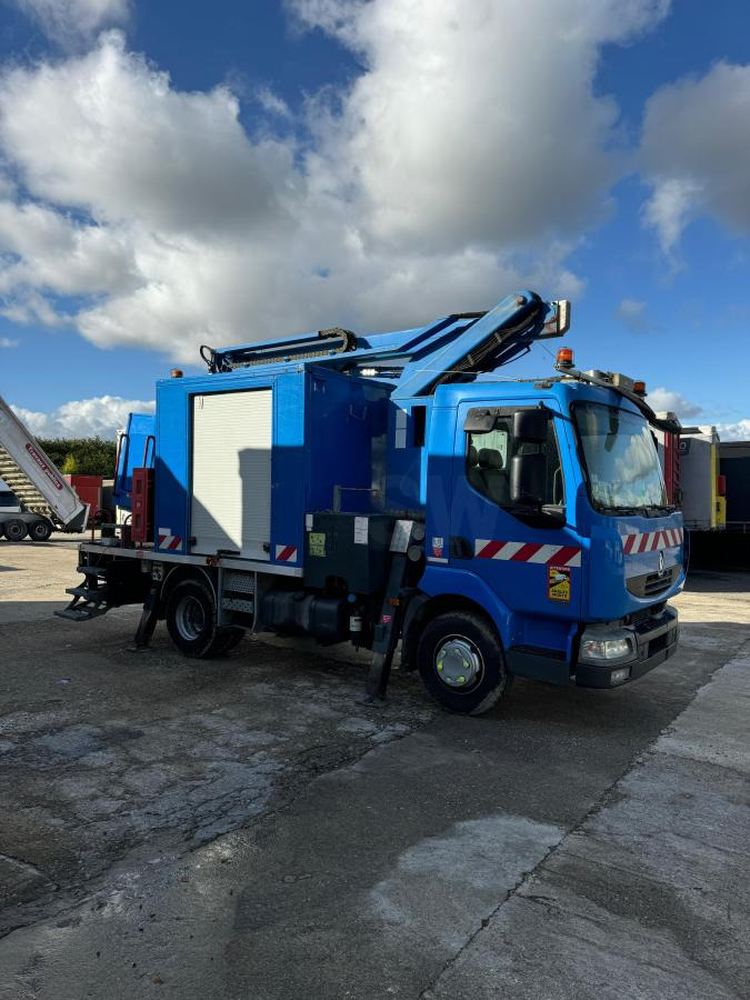 Renault Midlum 180 - פלטפורמה אווירית מותקנת על משאית: תמונה 2 Renault Midlum 180 - פלטפורמה אווירית מותקנת על משאית: תמונה 2