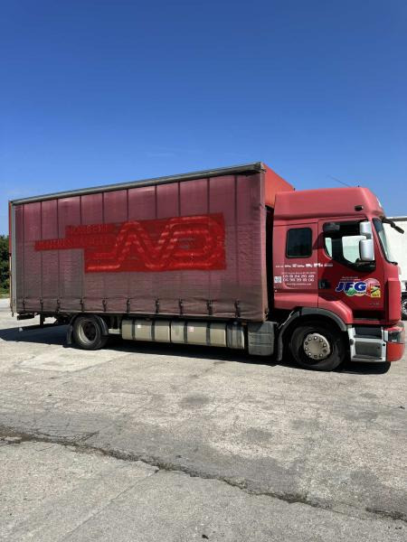 Renault Premium 450 - משאית וילונות צד: תמונה 2 Renault Premium 450 - משאית וילונות צד: תמונה 2