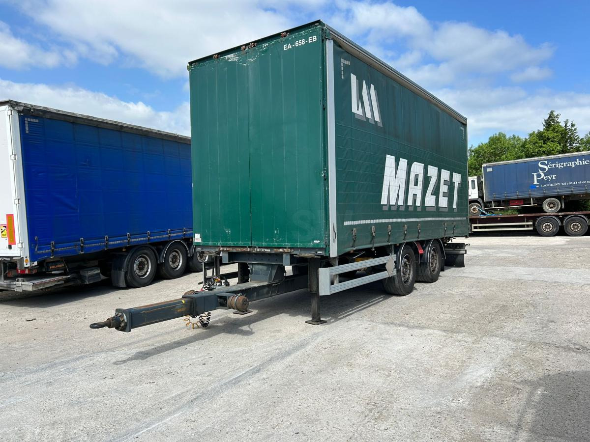 Trouillet - קרון נגרר עם וילונות צד: תמונה 1 Trouillet - קרון נגרר עם וילונות צד: תמונה 1