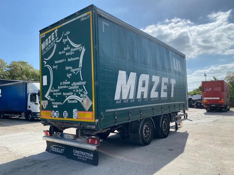 Trouillet - קרון נגרר עם וילונות צד: תמונה 3 Trouillet - קרון נגרר עם וילונות צד: תמונה 3