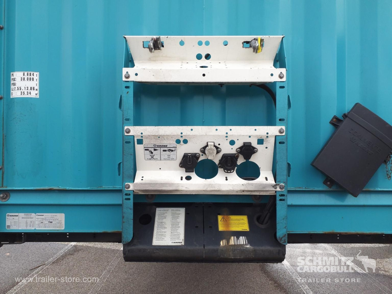 KRONE Curtainsider Dropside - סמיטריילר עם וילונות צד: תמונה 2 KRONE Curtainsider Dropside - סמיטריילר עם וילונות צד: תמונה 2