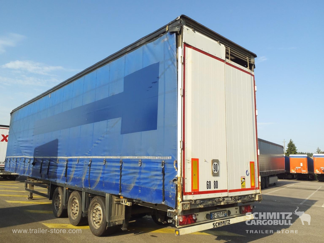 SCHMITZ Curtainsider Mega - סמיטריילר עם וילונות צד: תמונה 4 SCHMITZ Curtainsider Mega - סמיטריילר עם וילונות צד: תמונה 4