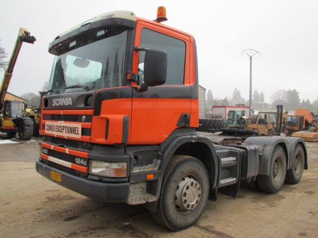 Scania 124C.420 6x4 - יחידת טרקטור: תמונה 1 Scania 124C.420 6x4 - יחידת טרקטור: תמונה 1