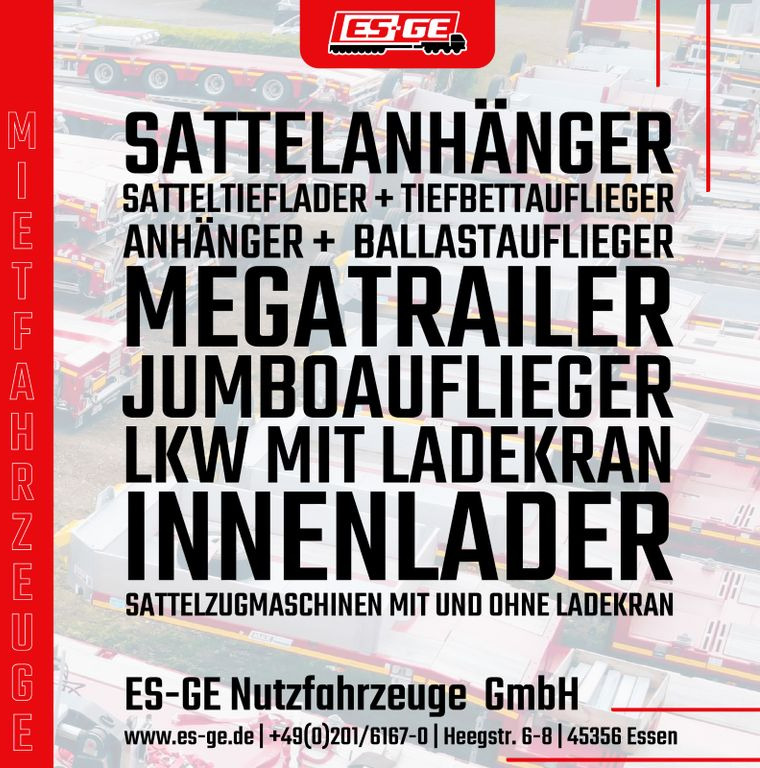 ES-GE 3-Achs Sattelanhänger - Rungen + CV - סמיטריילר צד נופל/ שטוח: תמונה 5 ES-GE 3-Achs Sattelanhänger - Rungen + CV - סמיטריילר צד נופל/ שטוח: תמונה 5