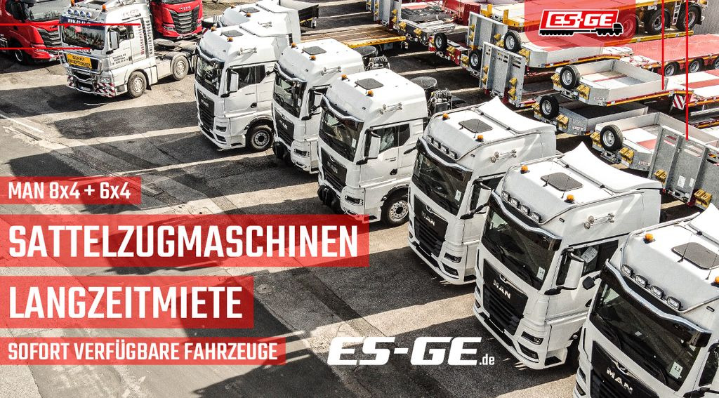 ES-GE 3-Achs Sattelanhänger - Rungen + CV - סמיטריילר צד נופל/ שטוח: תמונה 2 ES-GE 3-Achs Sattelanhänger - Rungen + CV - סמיטריילר צד נופל/ שטוח: תמונה 2