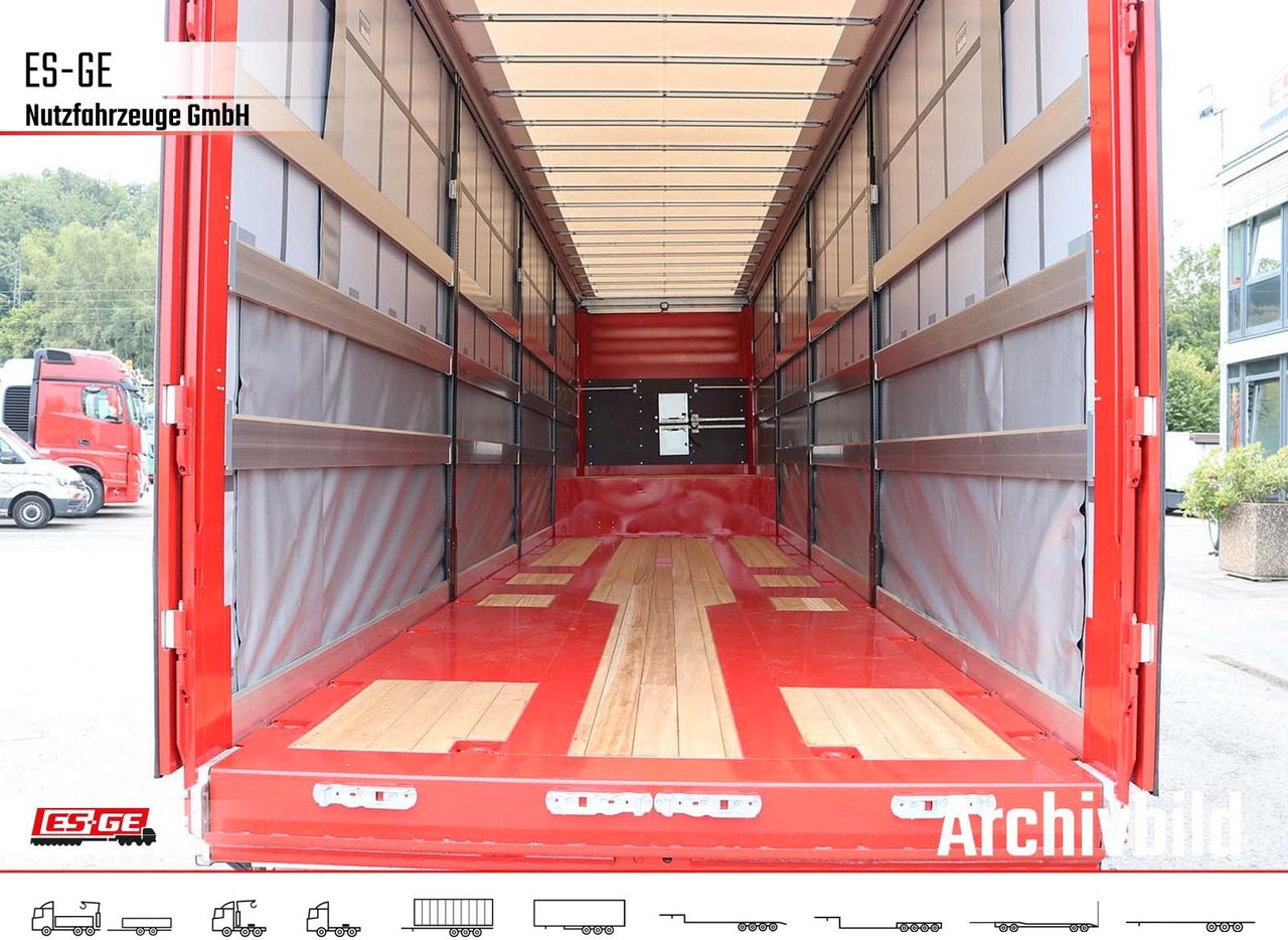 ES-GE 4-Achs-Satteltieflader mit Curtainsider-Aufbau - סמיטריילר עם מטען נמוך: תמונה 2 ES-GE 4-Achs-Satteltieflader mit Curtainsider-Aufbau - סמיטריילר עם מטען נמוך: תמונה 2