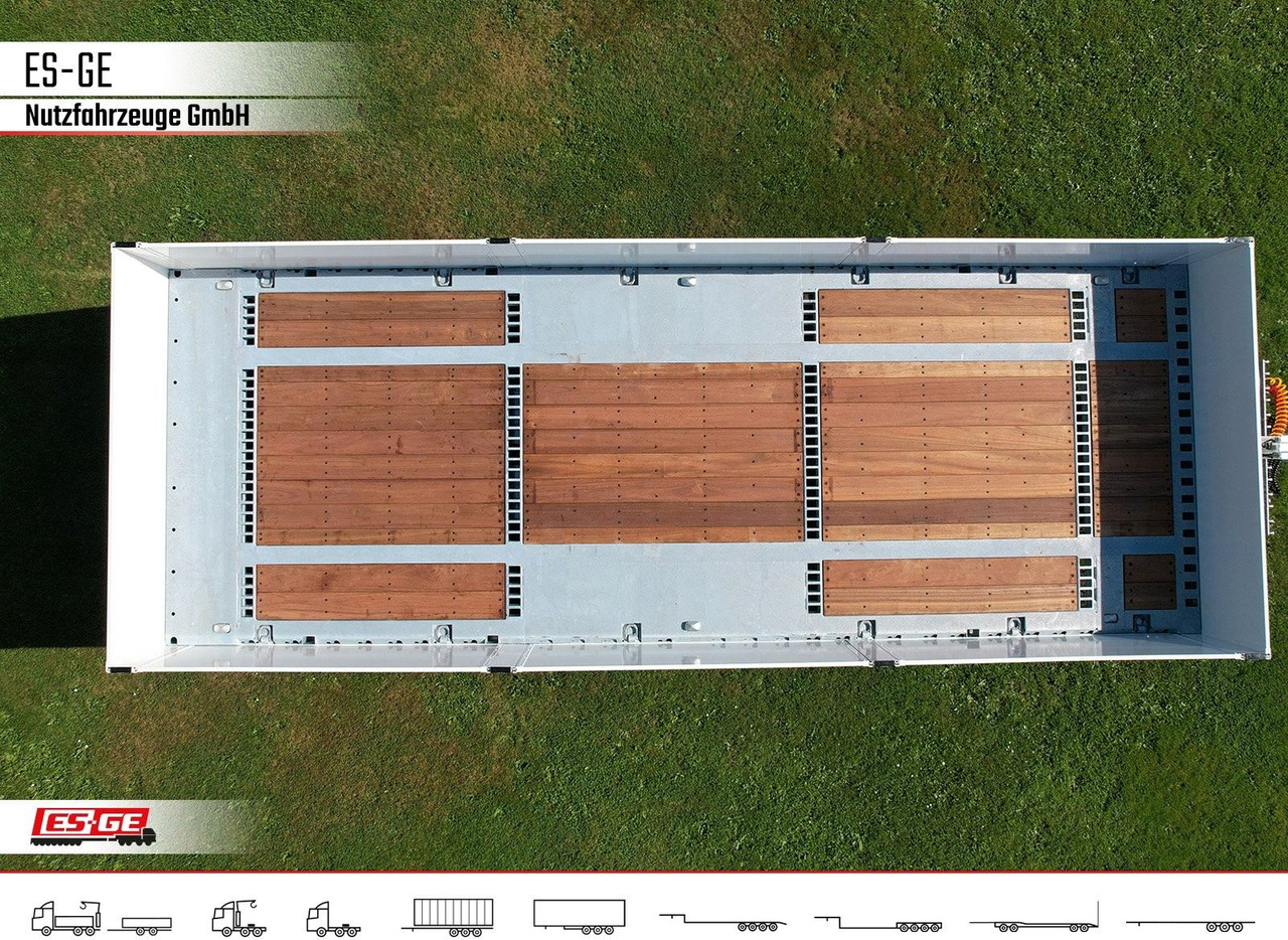 ES-GE Tandem-Anhänger Bordwände, CV, Rungen - קרון נגרר צד נופל/ שטוח: תמונה 4 ES-GE Tandem-Anhänger Bordwände, CV, Rungen - קרון נגרר צד נופל/ שטוח: תמונה 4