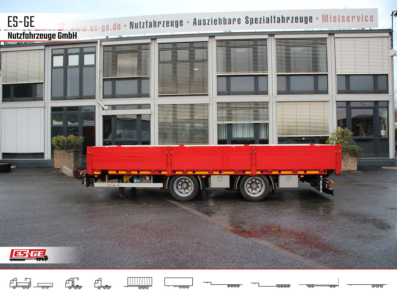 ES-GE Tandemanhänger - Containerverr. - קרון נגרר צד נופל/ שטוח: תמונה 1 ES-GE Tandemanhänger - Containerverr. - קרון נגרר צד נופל/ שטוח: תמונה 1