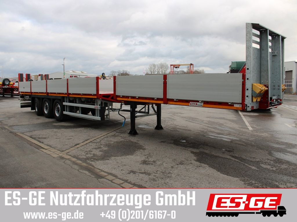 Faymonville MAX Trailer MAX200 Telesattel Bordwände - סמיטריילר צד נופל/ שטוח: תמונה 4 Faymonville MAX Trailer MAX200 Telesattel Bordwände - סמיטריילר צד נופל/ שטוח: תמונה 4
