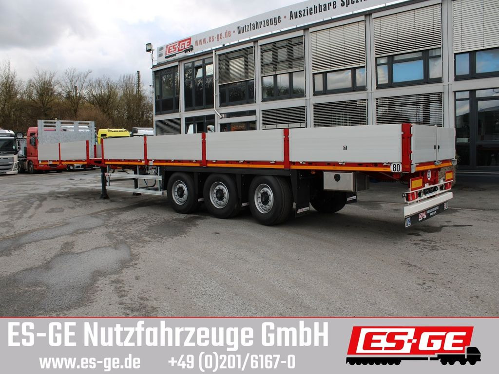 Faymonville MAX Trailer MAX200 Telesattel Bordwände - סמיטריילר צד נופל/ שטוח: תמונה 1 Faymonville MAX Trailer MAX200 Telesattel Bordwände - סמיטריילר צד נופל/ שטוח: תמונה 1