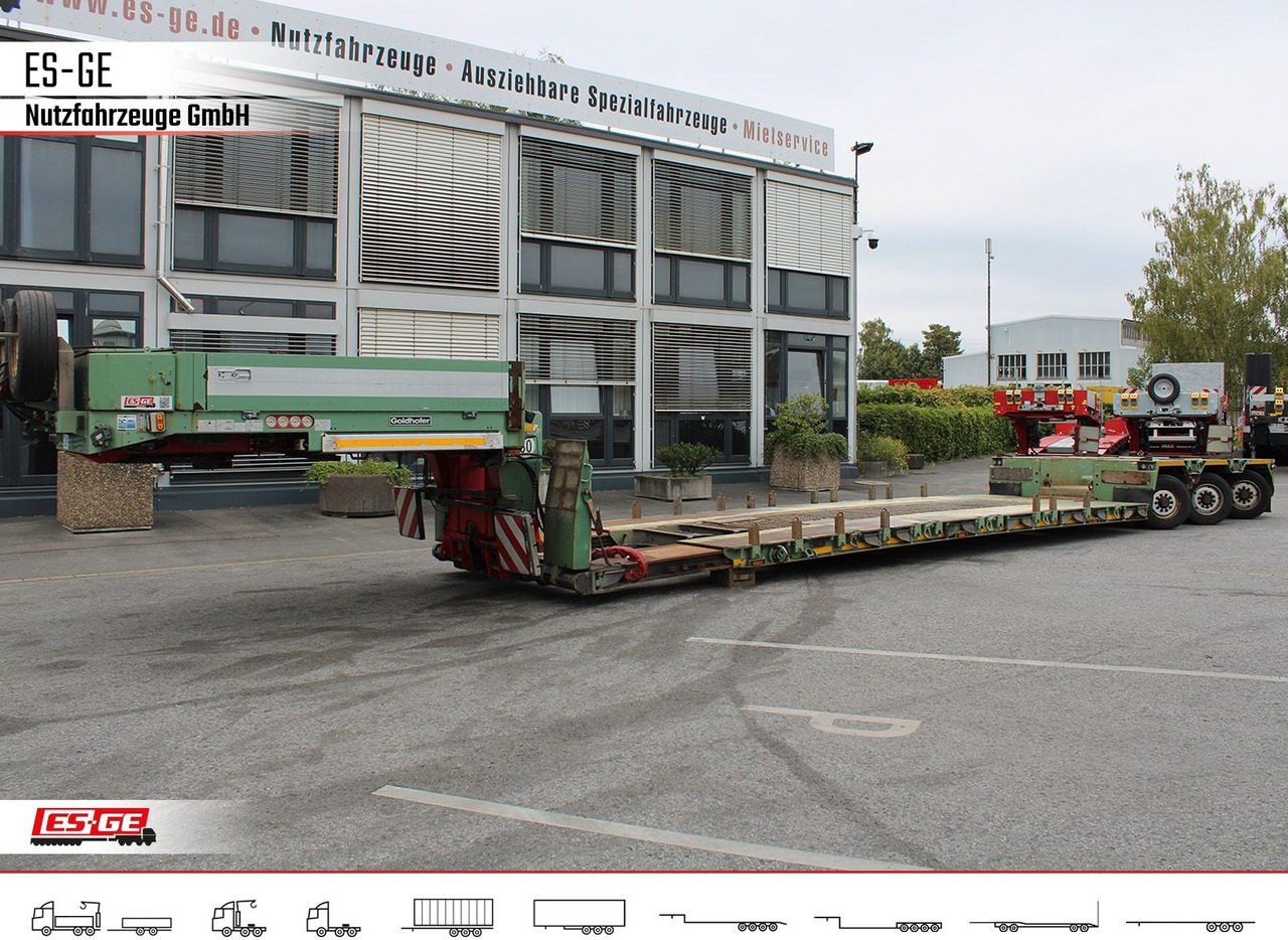 Goldhofer 3-Achs-Tiefbett 3x12 t - סמיטריילר עם מטען נמוך: תמונה 2 Goldhofer 3-Achs-Tiefbett 3x12 t - סמיטריילר עם מטען נמוך: תמונה 2