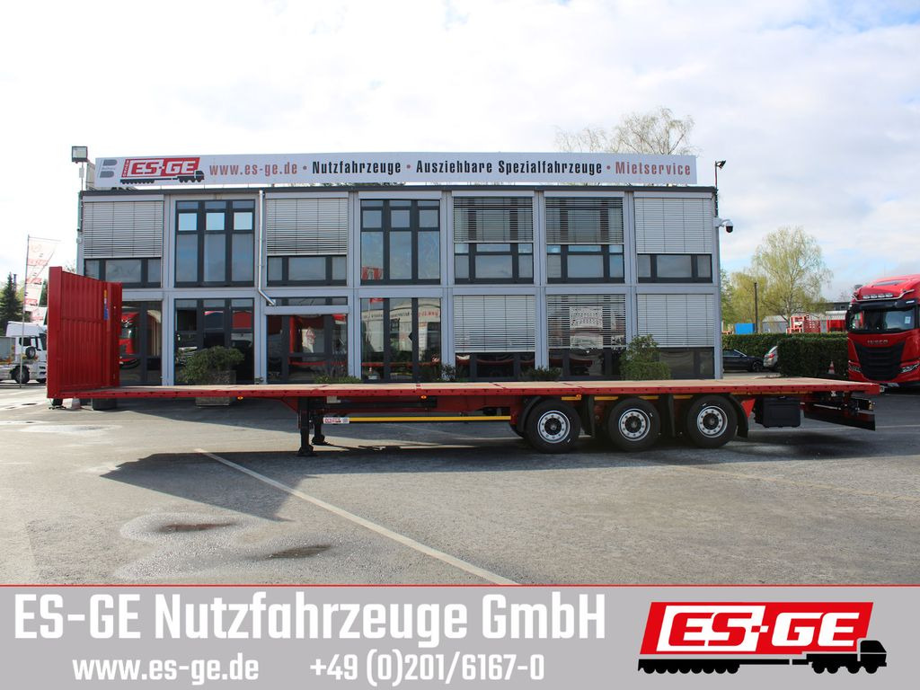 Kögel 3-Achs-Mega Chassis - סמיטריילר צד נופל/ שטוח: תמונה 3 Kögel 3-Achs-Mega Chassis - סמיטריילר צד נופל/ שטוח: תמונה 3