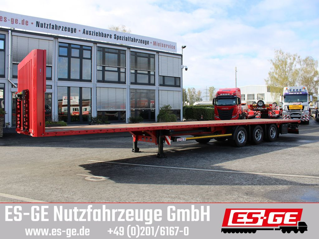 Kögel 3-Achs-Mega Chassis - סמיטריילר צד נופל/ שטוח: תמונה 1 Kögel 3-Achs-Mega Chassis - סמיטריילר צד נופל/ שטוח: תמונה 1