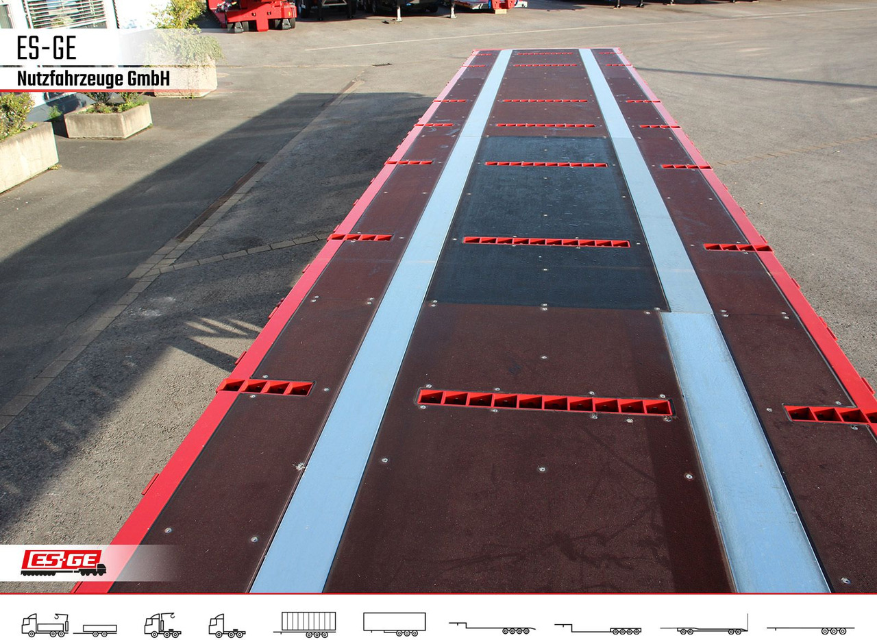 סמיטריילר צד נופל/ שטוח Kögel Multi Chassis. Rungen: תמונה 8