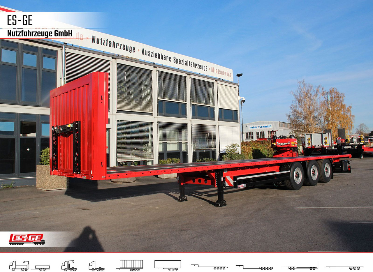 Kögel Multi Chassis. Rungen - סמיטריילר צד נופל/ שטוח: תמונה 2 Kögel Multi Chassis. Rungen - סמיטריילר צד נופל/ שטוח: תמונה 2