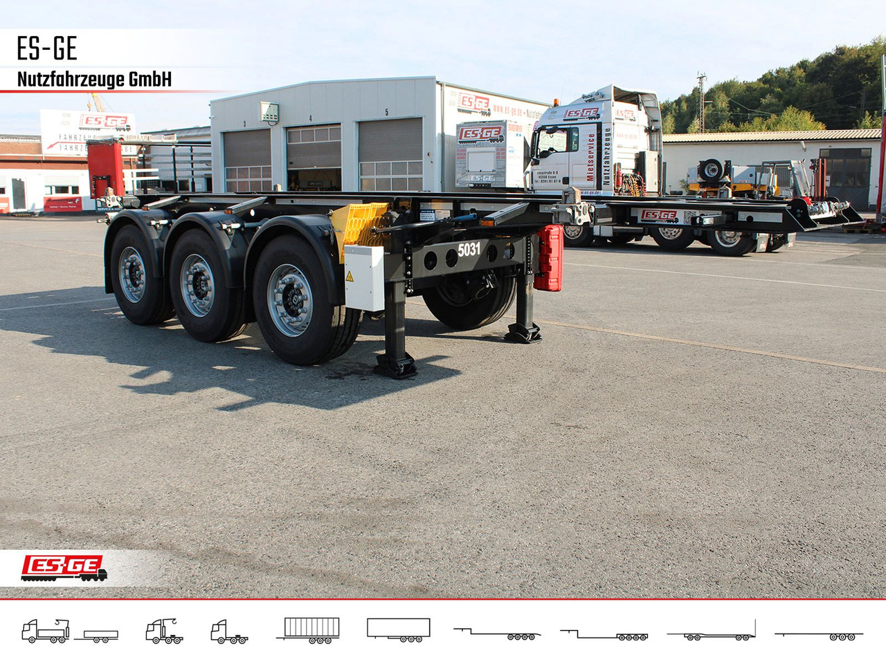 Krone Box Liner 3-Achs-Containerchassis 20' - סמיטריילר מוביל מכולות/ החלפת גוף: תמונה 5 Krone Box Liner 3-Achs-Containerchassis 20' - סמיטריילר מוביל מכולות/ החלפת גוף: תמונה 5