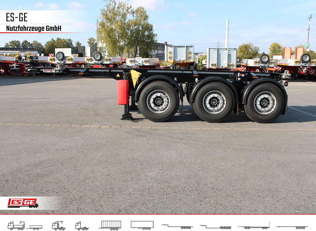 Krone Box Liner 3-Achs-Containerchassis 20' - סמיטריילר מוביל מכולות/ החלפת גוף: תמונה 3 Krone Box Liner 3-Achs-Containerchassis 20' - סמיטריילר מוביל מכולות/ החלפת גוף: תמונה 3