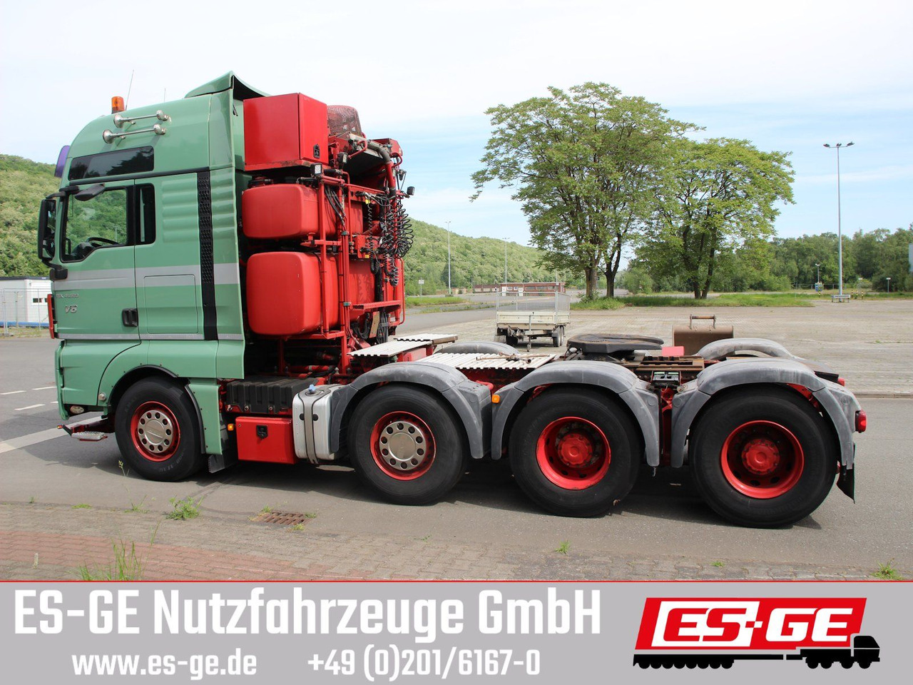MAN TGX 41680 8x4/4 BLS - יחידת טרקטור: תמונה 5 MAN TGX 41680 8x4/4 BLS - יחידת טרקטור: תמונה 5