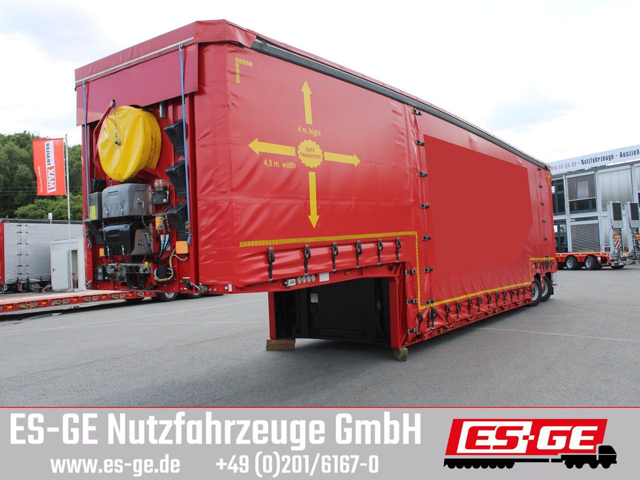 Meusburger 2-Achs-Jumbo-Tiefbett, verbreiterbar - סמיטריילר עם מטען נמוך: תמונה 2 Meusburger 2-Achs-Jumbo-Tiefbett, verbreiterbar - סמיטריילר עם מטען נמוך: תמונה 2