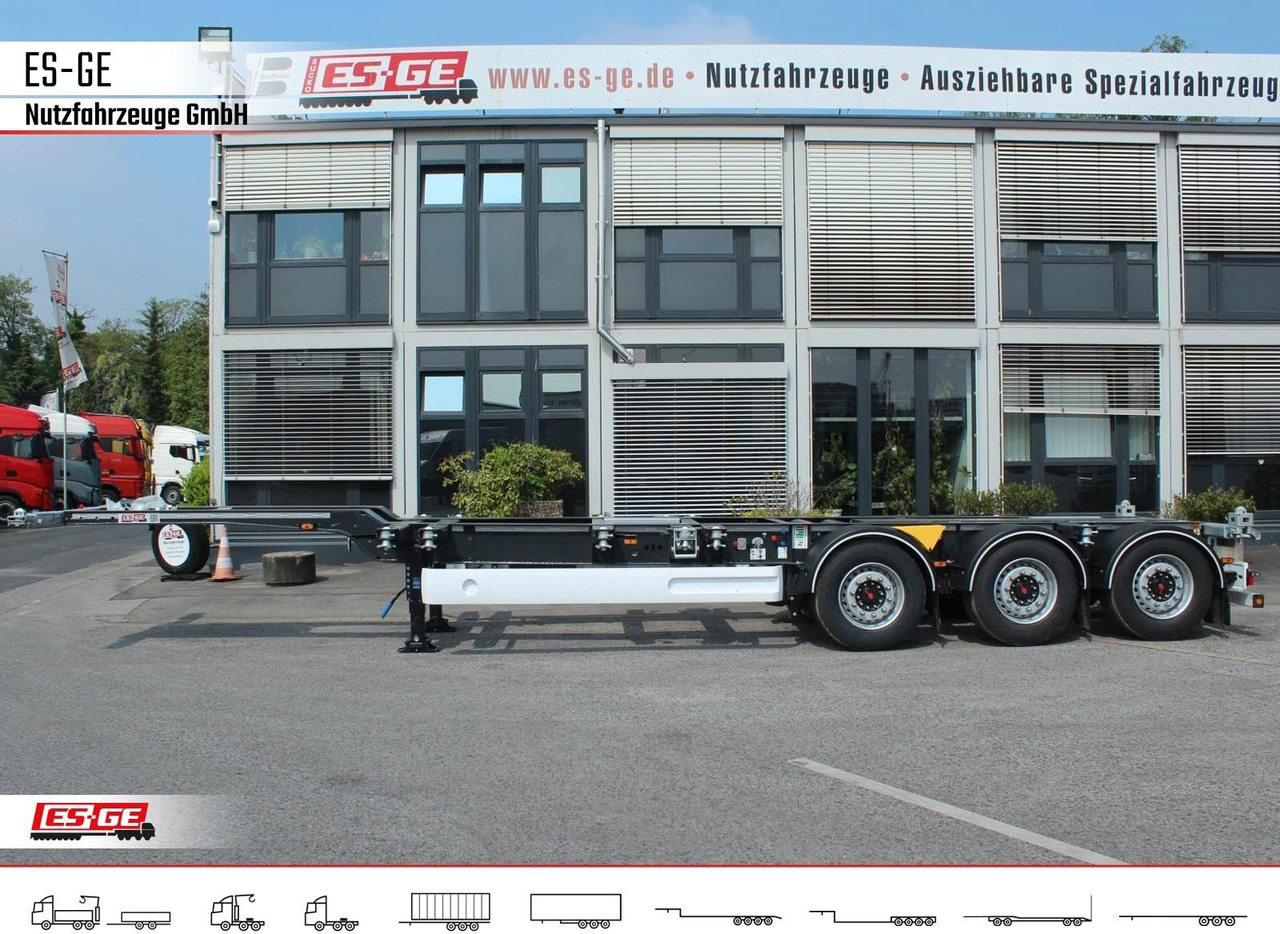 Wielton 3-Achs-Containerchassis - multifunktional - סמיטריילר מוביל מכולות/ החלפת גוף: תמונה 3 Wielton 3-Achs-Containerchassis - multifunktional - סמיטריילר מוביל מכולות/ החלפת גוף: תמונה 3