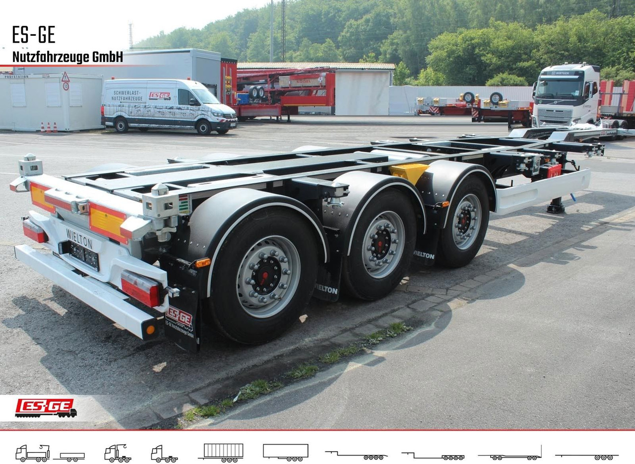 Wielton 3-Achs-Containerchassis - multifunktional - סמיטריילר מוביל מכולות/ החלפת גוף: תמונה 4 Wielton 3-Achs-Containerchassis - multifunktional - סמיטריילר מוביל מכולות/ החלפת גוף: תמונה 4