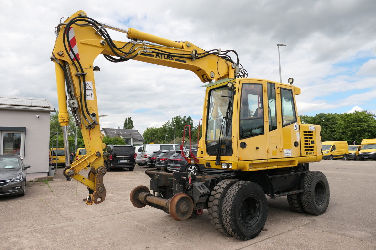 ATLAS 1404 K ZW Zweiwegebagger AHK - מחפר גלגלים: תמונה 2 ATLAS 1404 K ZW Zweiwegebagger AHK - מחפר גלגלים: תמונה 2