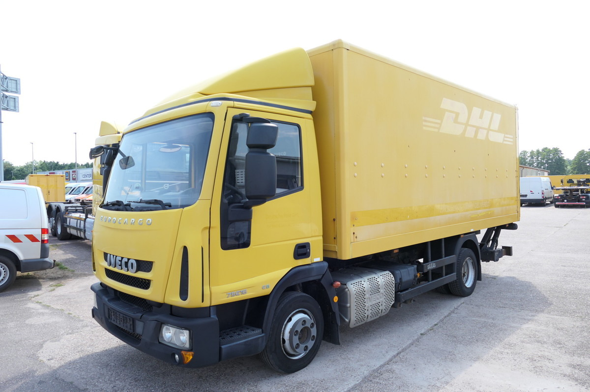 IVECO EuroCargo ML 75 E 16 P LBW LUFT AUTOMATIK COC EU - כלי רכב מסחרי עם תיבה: תמונה 1 IVECO EuroCargo ML 75 E 16 P LBW LUFT AUTOMATIK COC EU - כלי רכב מסחרי עם תיבה: תמונה 1