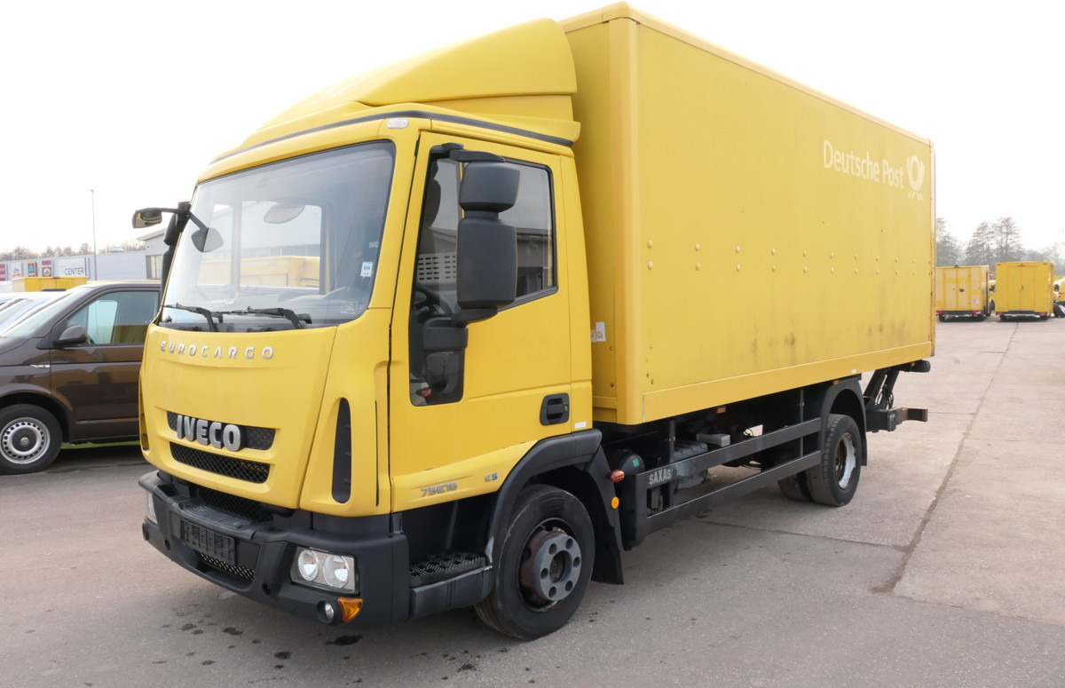 IVECO EuroCargo ML 75 E 16 P LBW LUFT AUTOMATIK COC EU - כלי רכב מסחרי עם תיבה: תמונה 1 IVECO EuroCargo ML 75 E 16 P LBW LUFT AUTOMATIK COC EU - כלי רכב מסחרי עם תיבה: תמונה 1