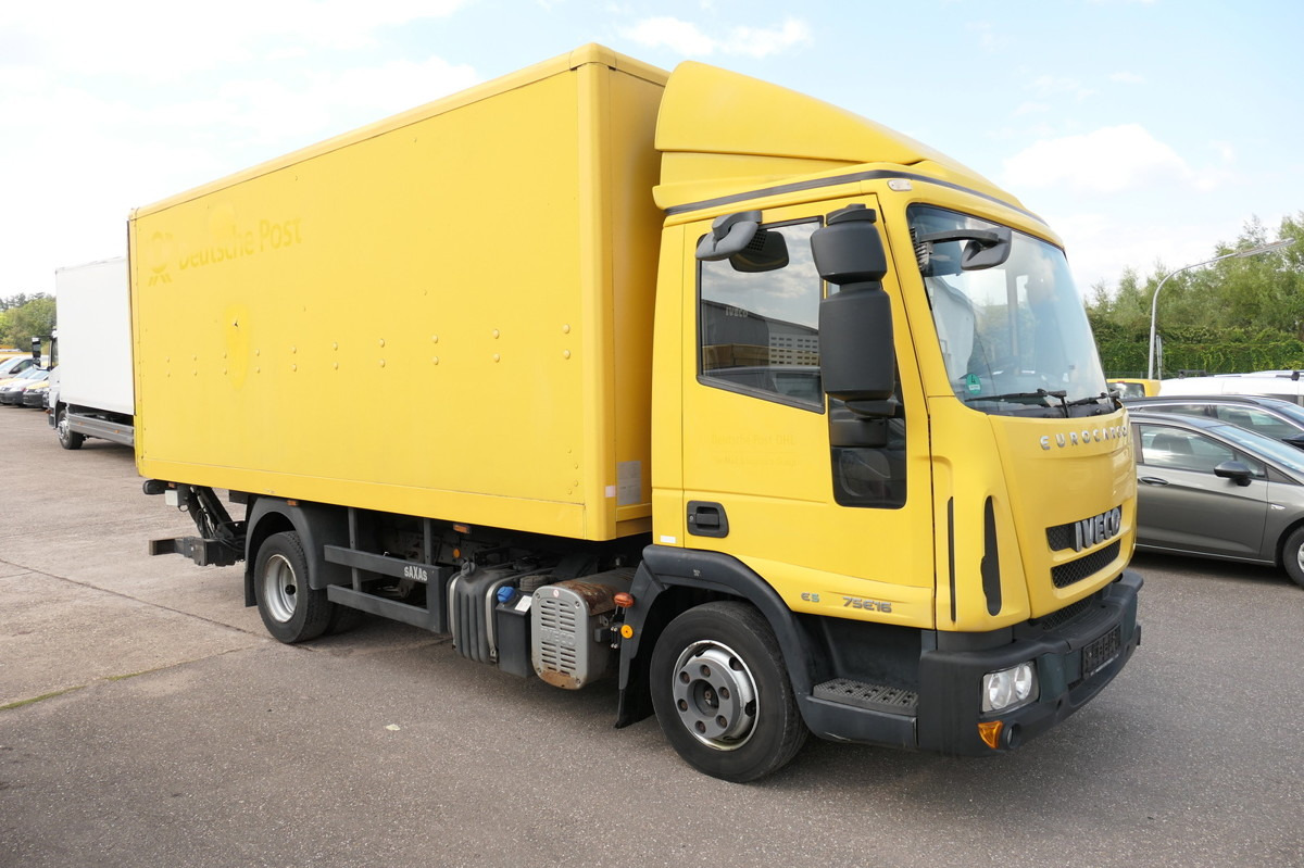 IVECO EuroCargo ML 75 E 16 P LBW LUFT AUTOMATIK - משאית תיבה: תמונה 1 IVECO EuroCargo ML 75 E 16 P LBW LUFT AUTOMATIK - משאית תיבה: תמונה 1