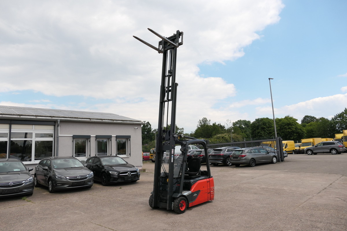 LINDE E16L Elektro TRIPLEX 3-Rad - מלגזה חשמלית: תמונה 1 LINDE E16L Elektro TRIPLEX 3-Rad - מלגזה חשמלית: תמונה 1