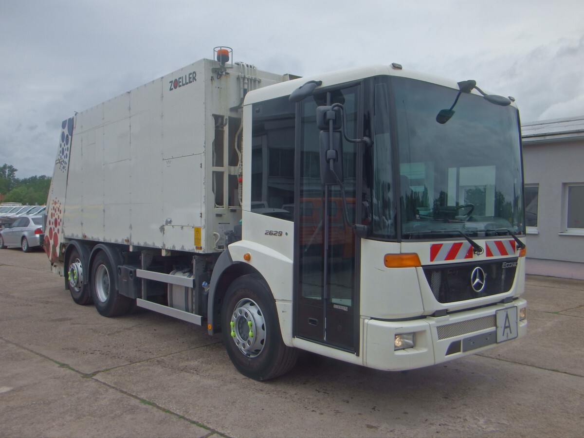 MERCEDES-BENZ 2629 Econic Zöller Medium XXL Pressplattenaufbau - משאית אשפה: תמונה 1 MERCEDES-BENZ 2629 Econic Zöller Medium XXL Pressplattenaufbau - משאית אשפה: תמונה 1