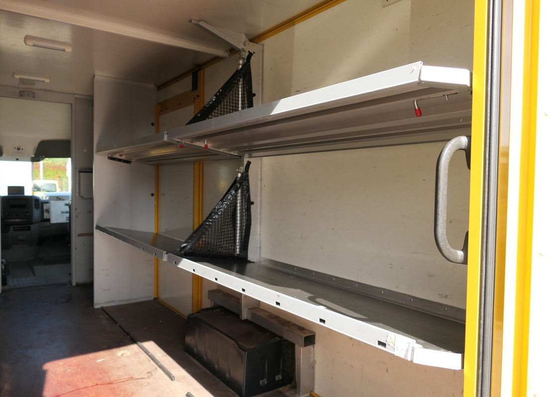 כלי רכב מסחרי עם תיבה MERCEDES-BENZ SPRINTER 310 CDI MAXI EURO-5 KOFFER REGALE KAMER: תמונה 9