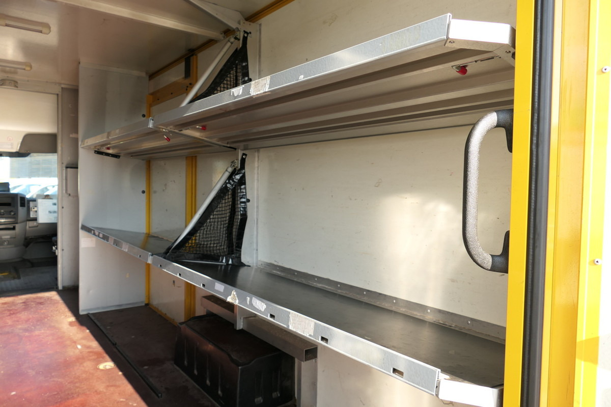 כלי רכב מסחרי עם תיבה MERCEDES-BENZ SPRINTER 310 CDI MAXI EURO-5 KOFFER REGALE KAMER: תמונה 9