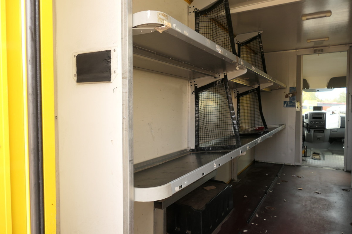 כלי רכב מסחרי עם תיבה MERCEDES-BENZ SPRINTER 310 CDI MAXI EURO-5 KOFFER REGALE KAMER: תמונה 8