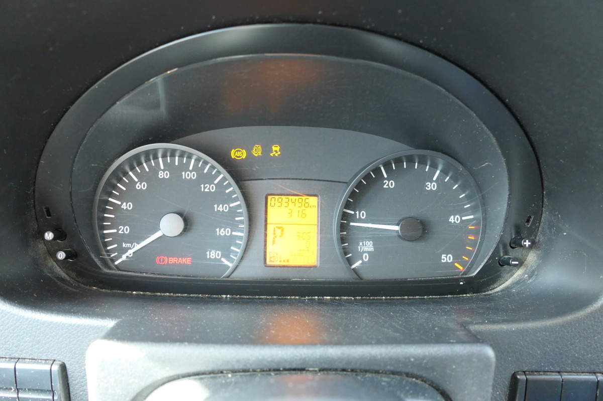 כלי רכב מסחרי עם תיבה MERCEDES-BENZ SPRINTER 310 CDI MAXI EURO-5 KOFFER REGALE KAMER: תמונה 13