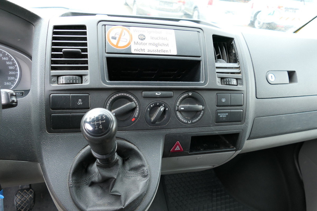 כלי רכב מסחרי קטן VW T5 Transporter 2.0 TDI 2-SITZER EURO-5 2xSCHIEBE: תמונה 9