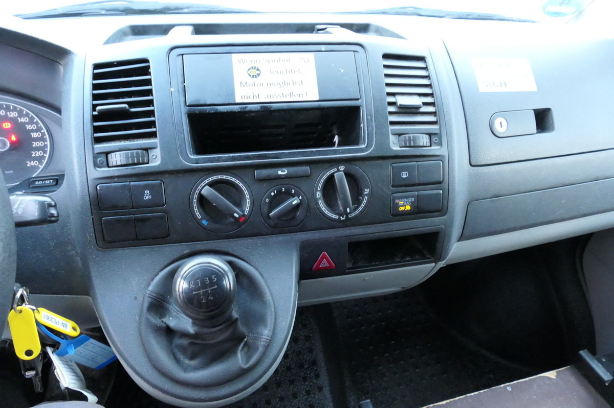 כלי רכב מסחרי קטן VW T5 Transporter 2.0 TDI PARKTRONIK EURO-5 2xSCHIE: תמונה 12