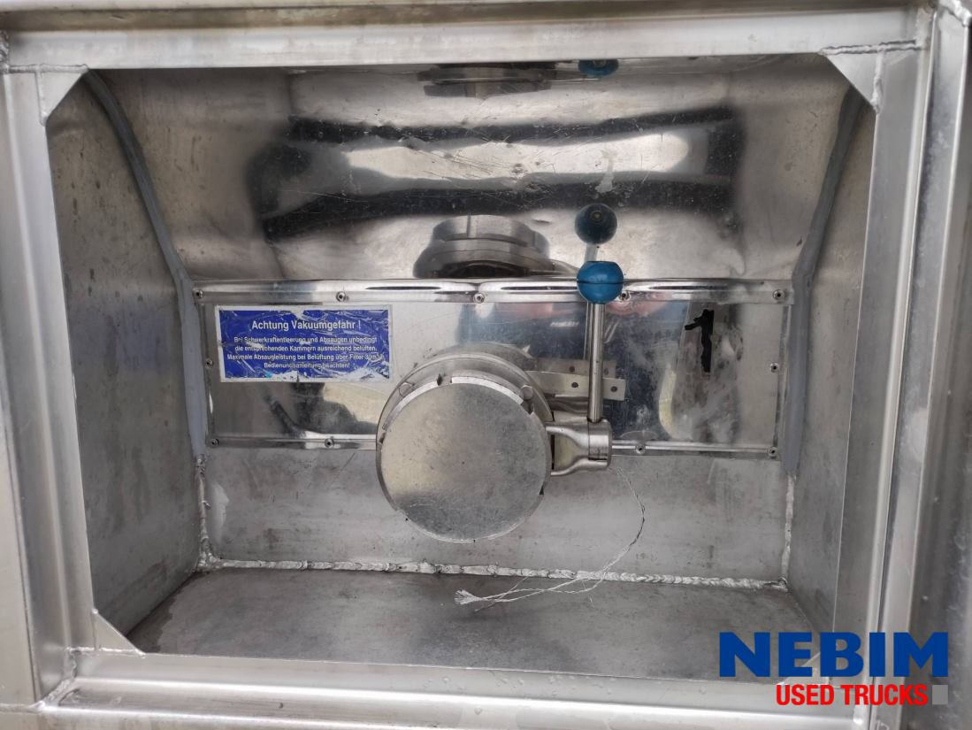 Feldbinder TSA 33.3-3 Unibloc pump electr - 3 comp. 8.000 / 2 2.500 / 3.000 Ltr. - סמיטריילר מכל: תמונה 5 Feldbinder TSA 33.3-3 Unibloc pump electr - 3 comp. 8.000 / 2 2.500 / 3.000 Ltr. - סמיטריילר מכל: תמונה 5